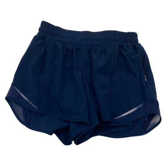 Athletic Shorts By Lululemon In Navy, Size:6