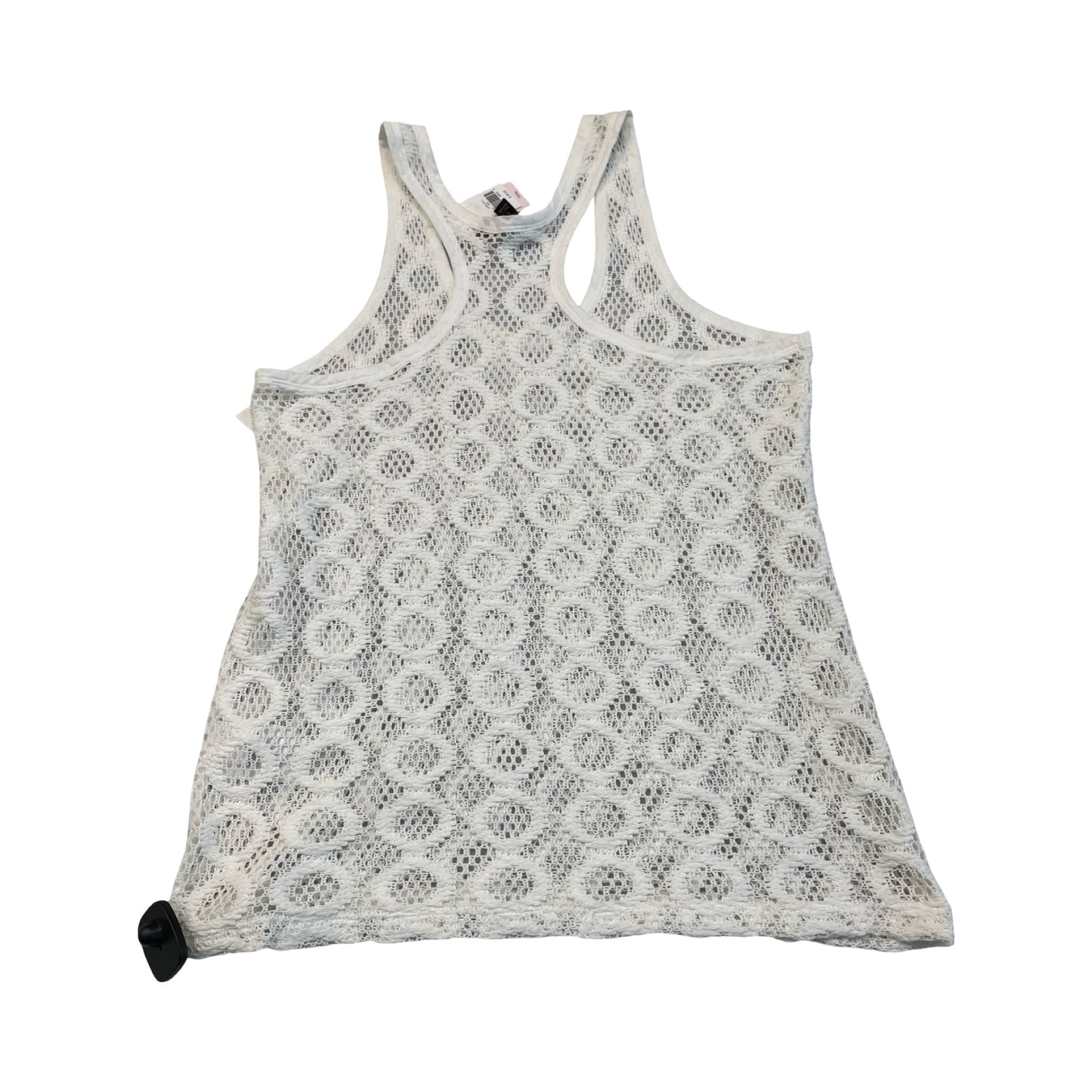 Top Sleeveless By Banana Republic In White, Size:Sp
