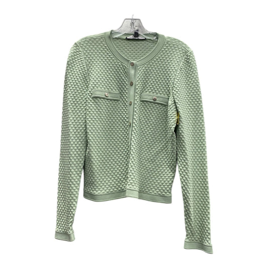 Sweater Cardigan By White House Black Market In Green, Size:L