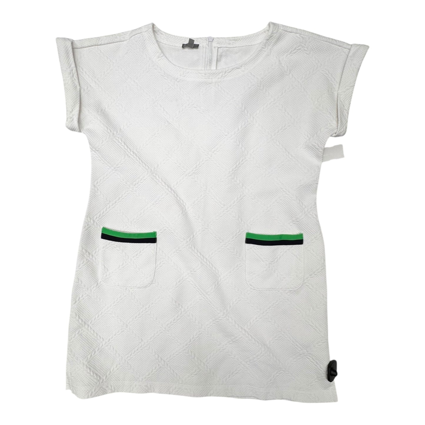 Dress Casual Midi By Talbots In White, Size:Xl