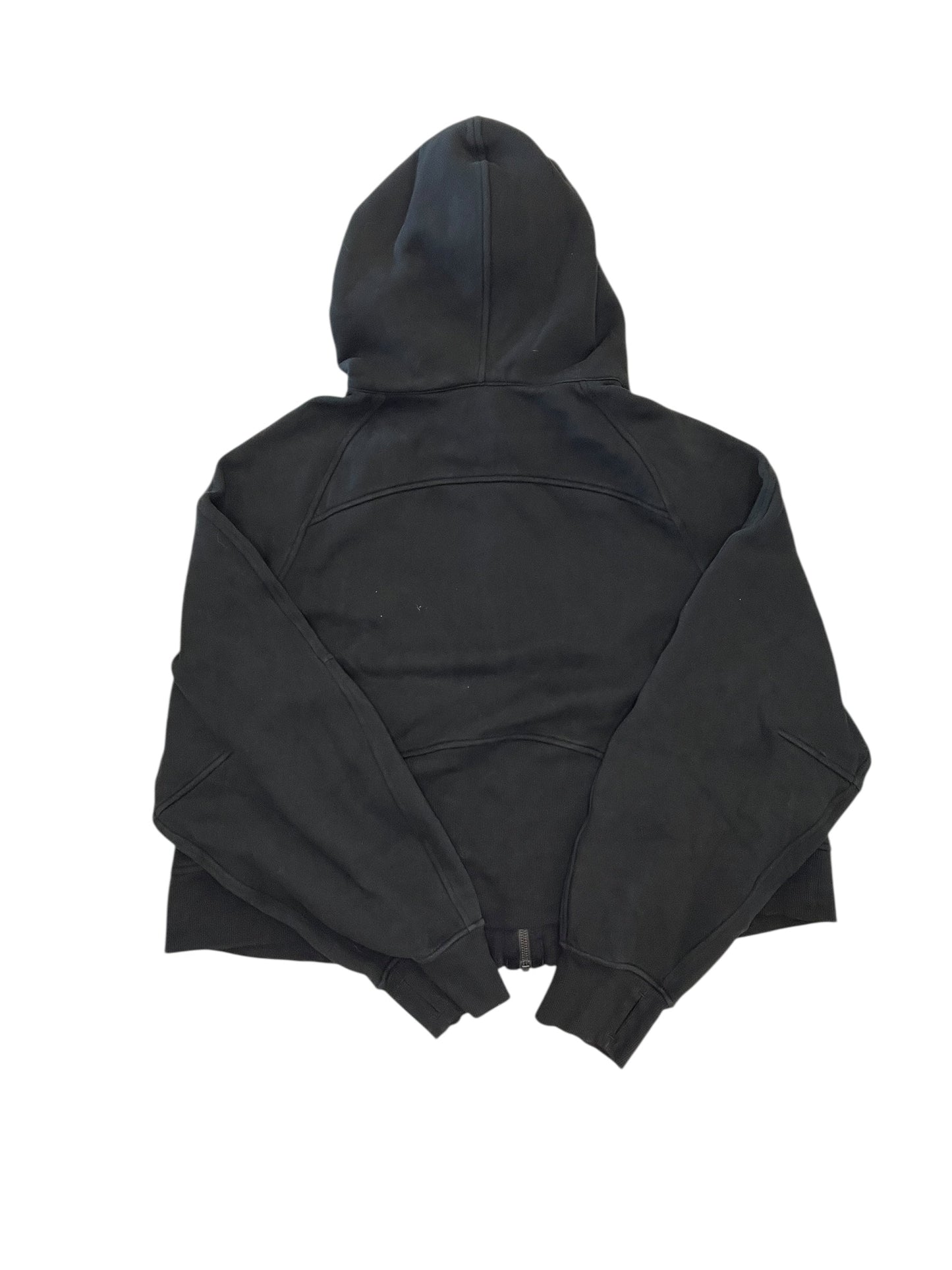 Athletic Jacket By Lululemon In Black, Size:Xl