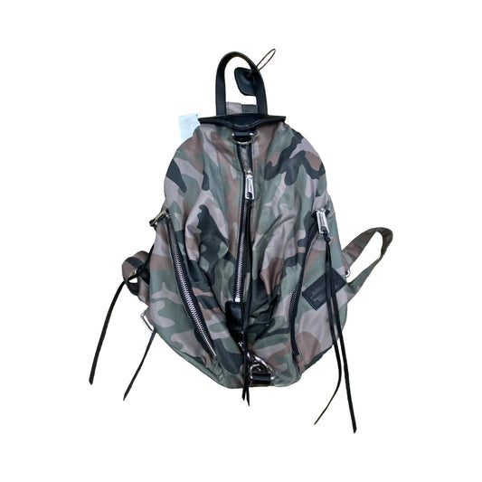 Backpack Designer By Rebecca Minkoff In Camouflage Print, Size:Medium (15x10in)