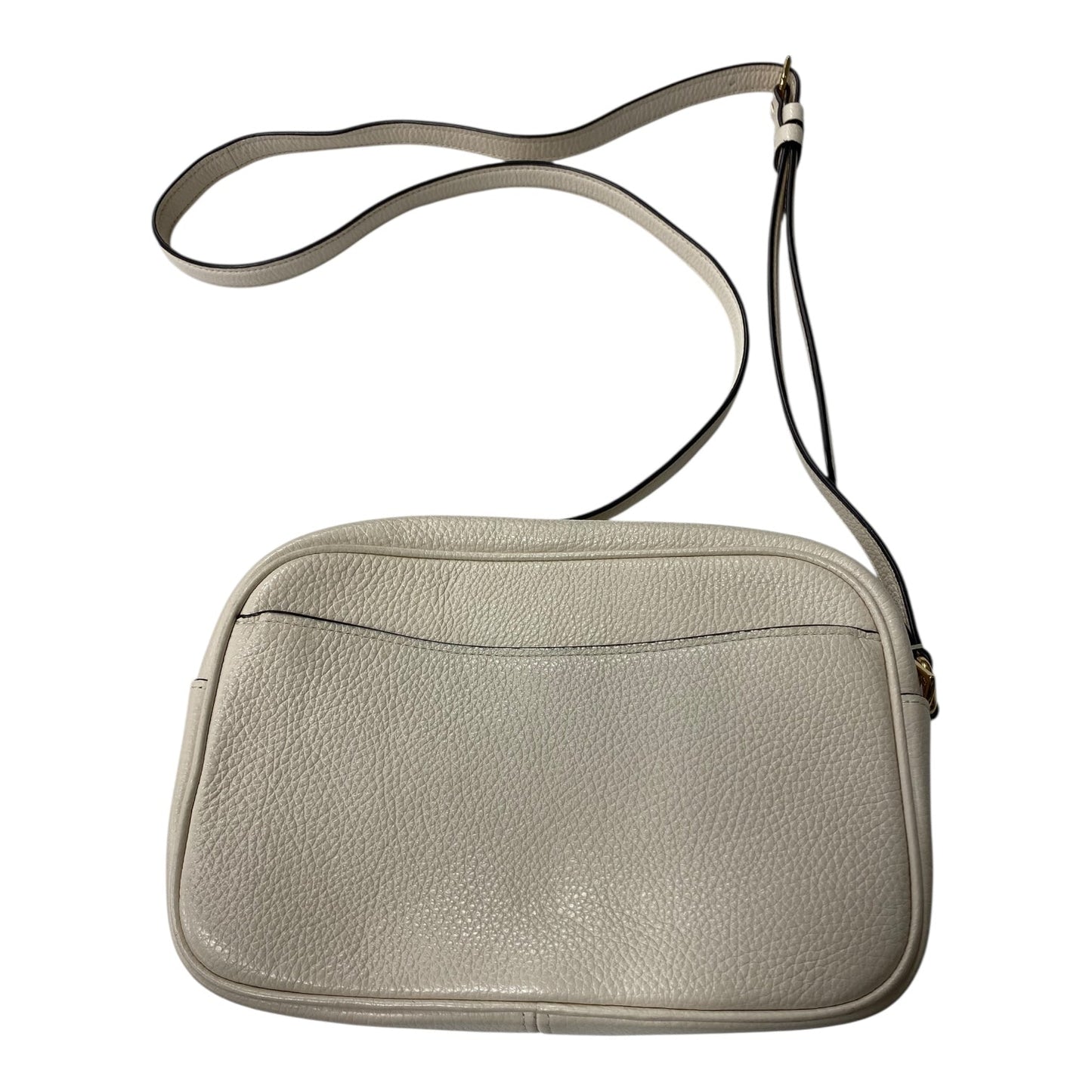 Crossbody Designer By Coach In Cream, Size:Small