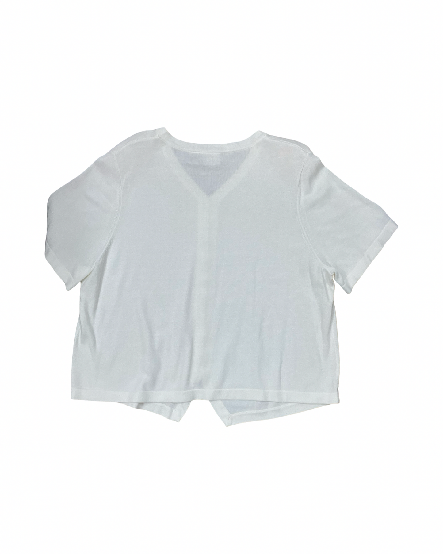 Top Ss By Cj Banks In Cream, Size:2X