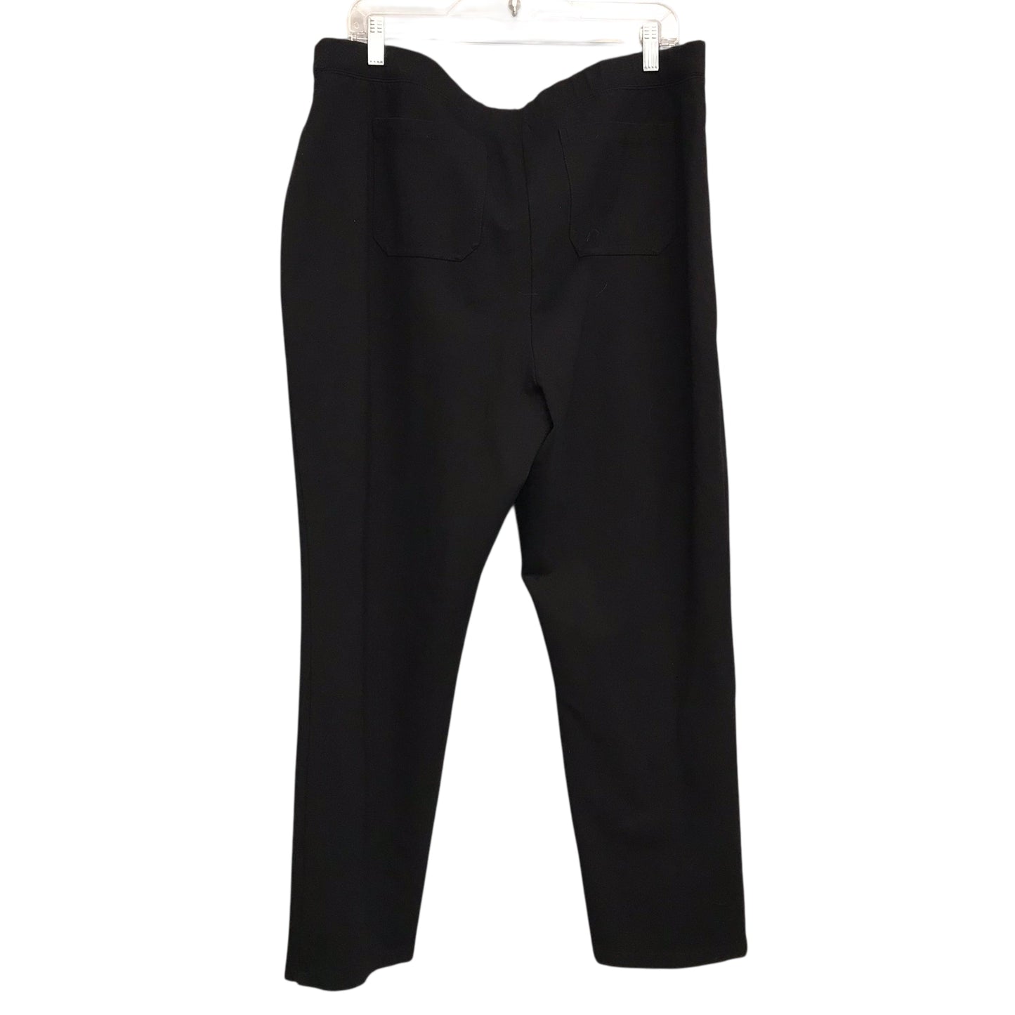 Pants Dress By Susan Graver In Black, Size:18