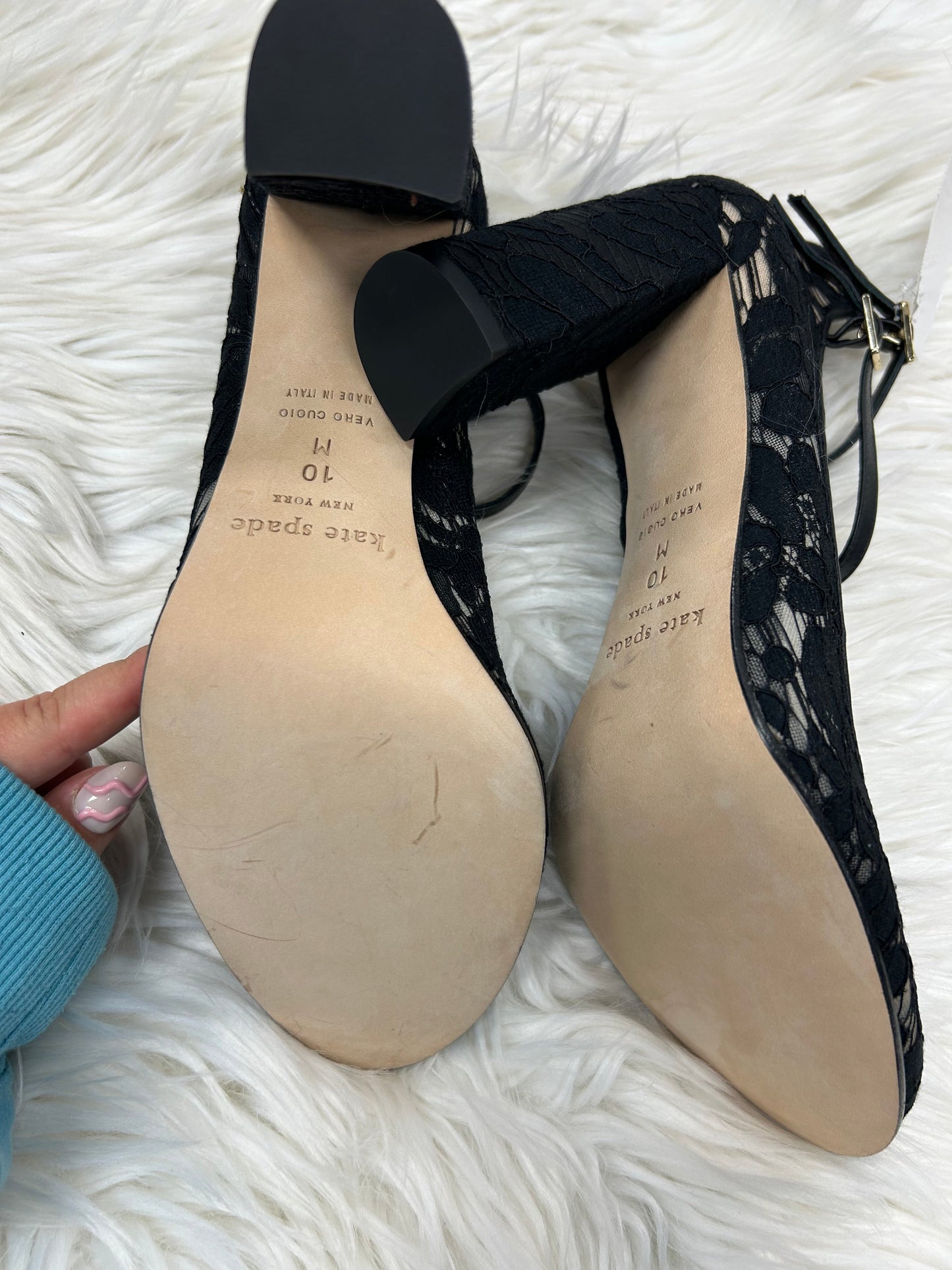 Shoes Heels Platform By Free People In Black, Size:7.5