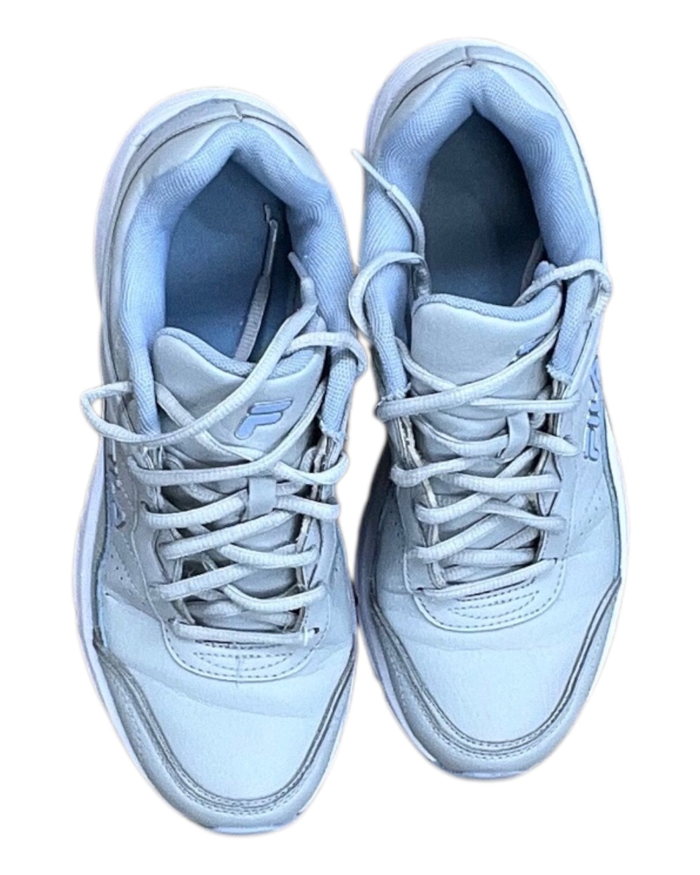 Shoes Athletic By Fila In Grey, Size:6