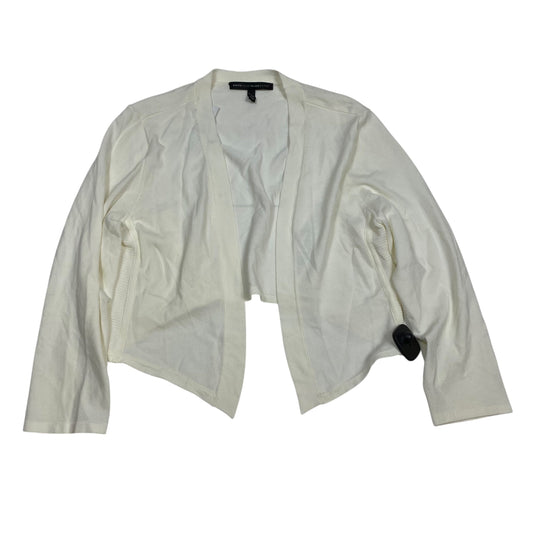 Cardigan By White House Black Market In Cream, Size:L