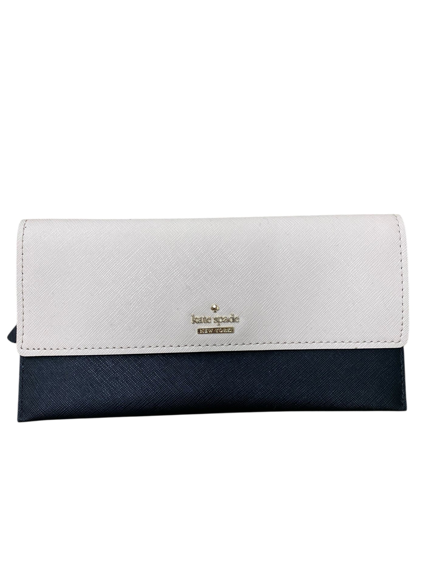 Wallet Designer By Kate Spade In Black & Pink, Size:Large