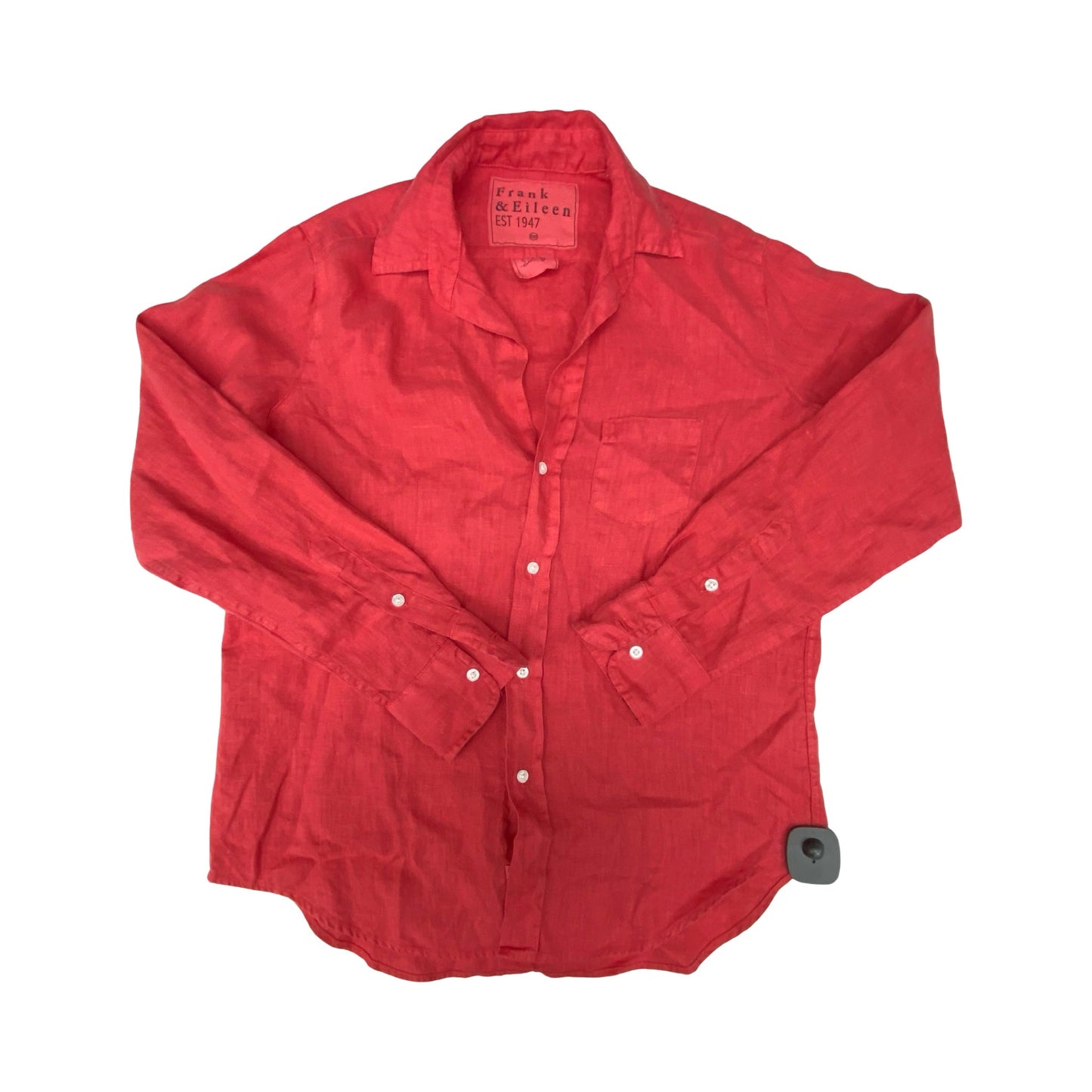 Top Ls By Frank And Eileen In Red, Size:Xxs