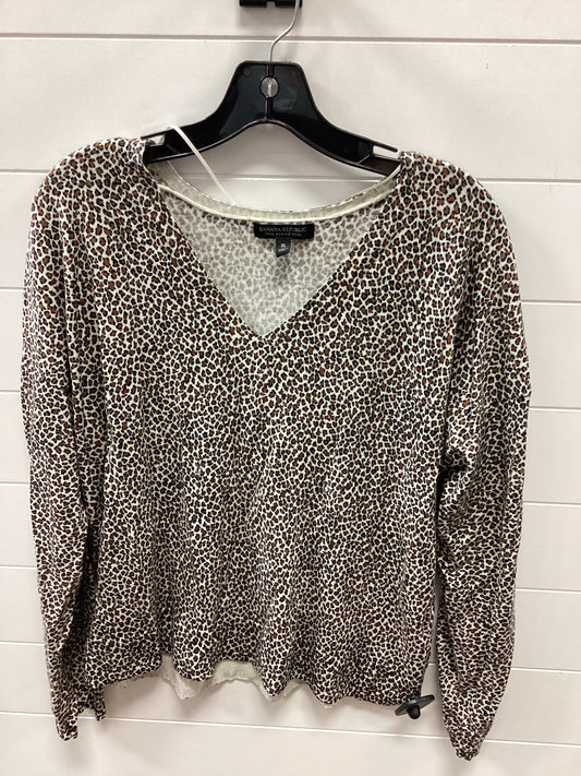 Top Ls By Banana Republic In Animal Print, Size:XL