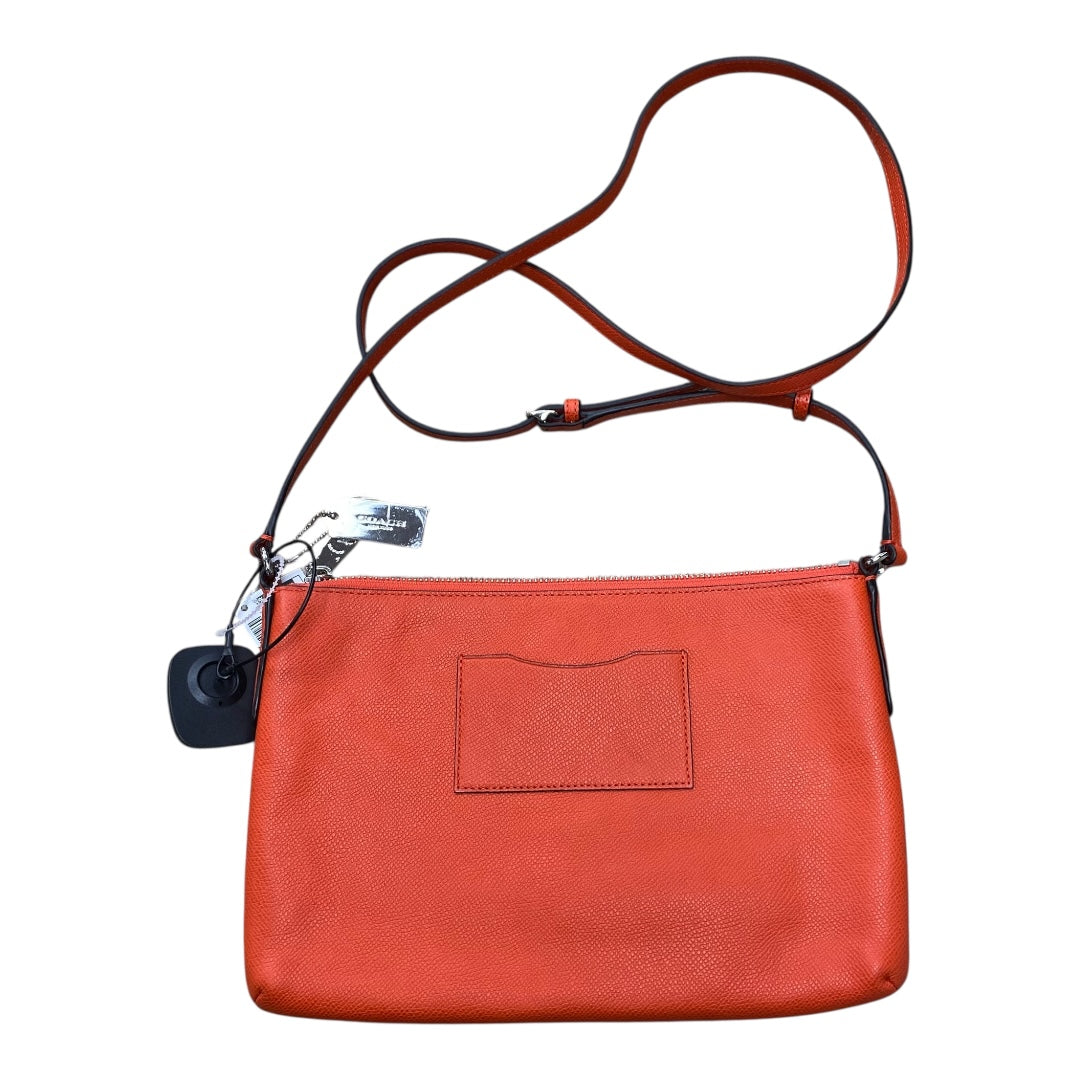 Handbag Designer By Coach In Orange, Size:Medium