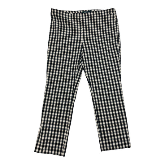 Pants Dress By Lauren By Ralph Lauren In Checkered Pattern, Size:12