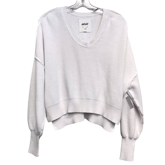 Sweater By Aerie In White, Size:S