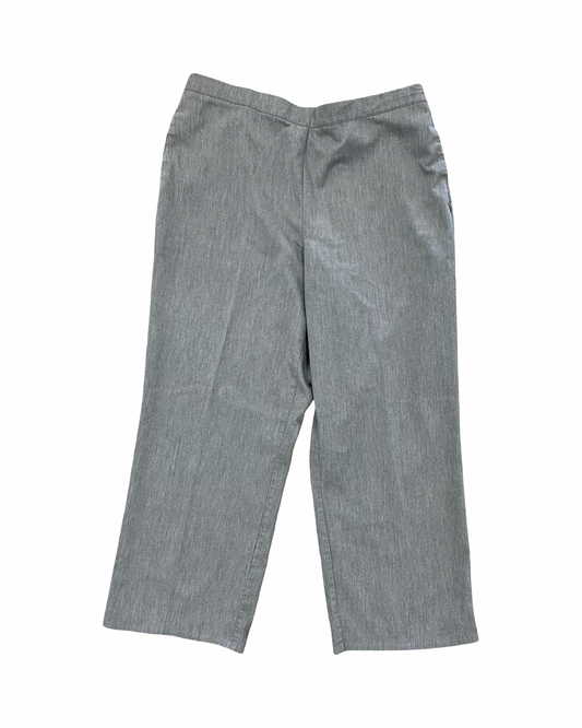 Pants Dress By Alfred Dunner In Grey, Size:18
