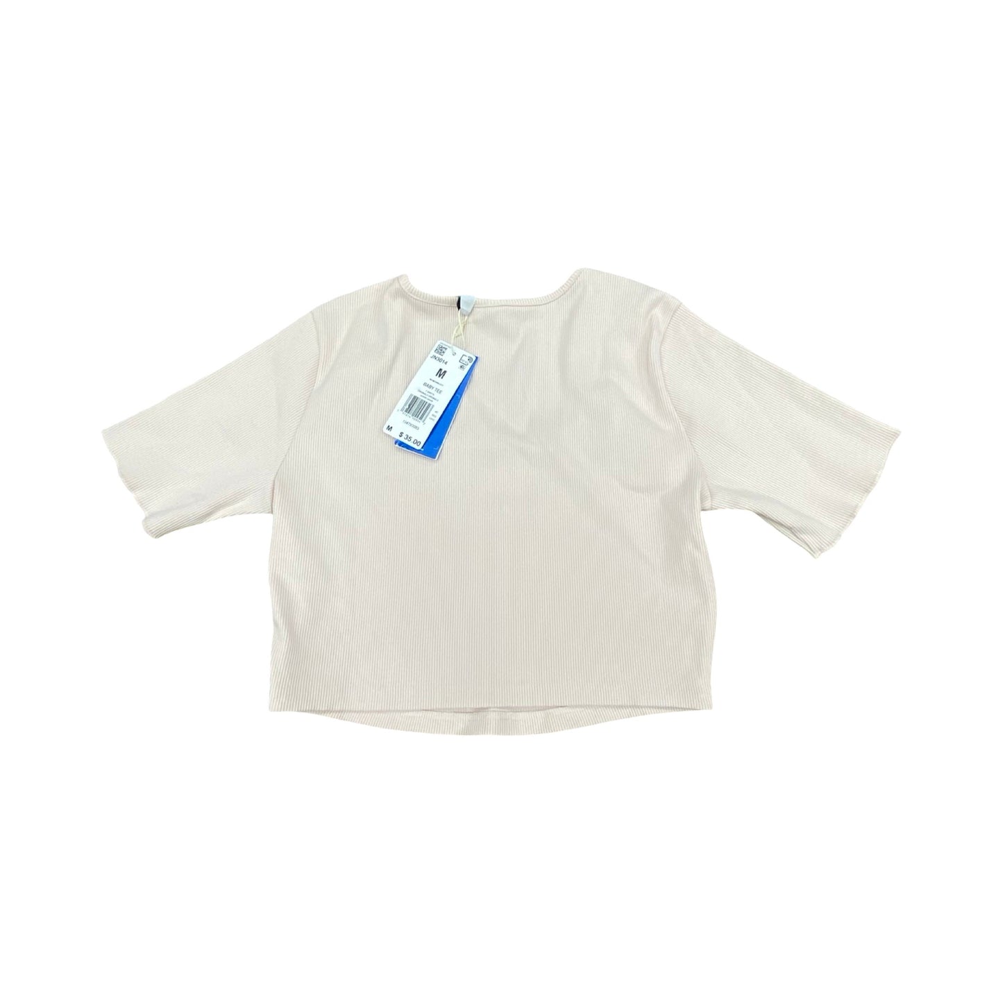 Athletic Top Ss By Adidas In Pink, Size:M