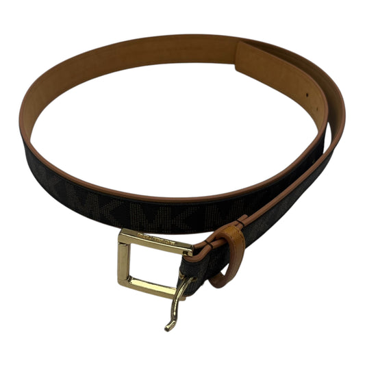 Belt Designer By Michael Kors In Animal Print