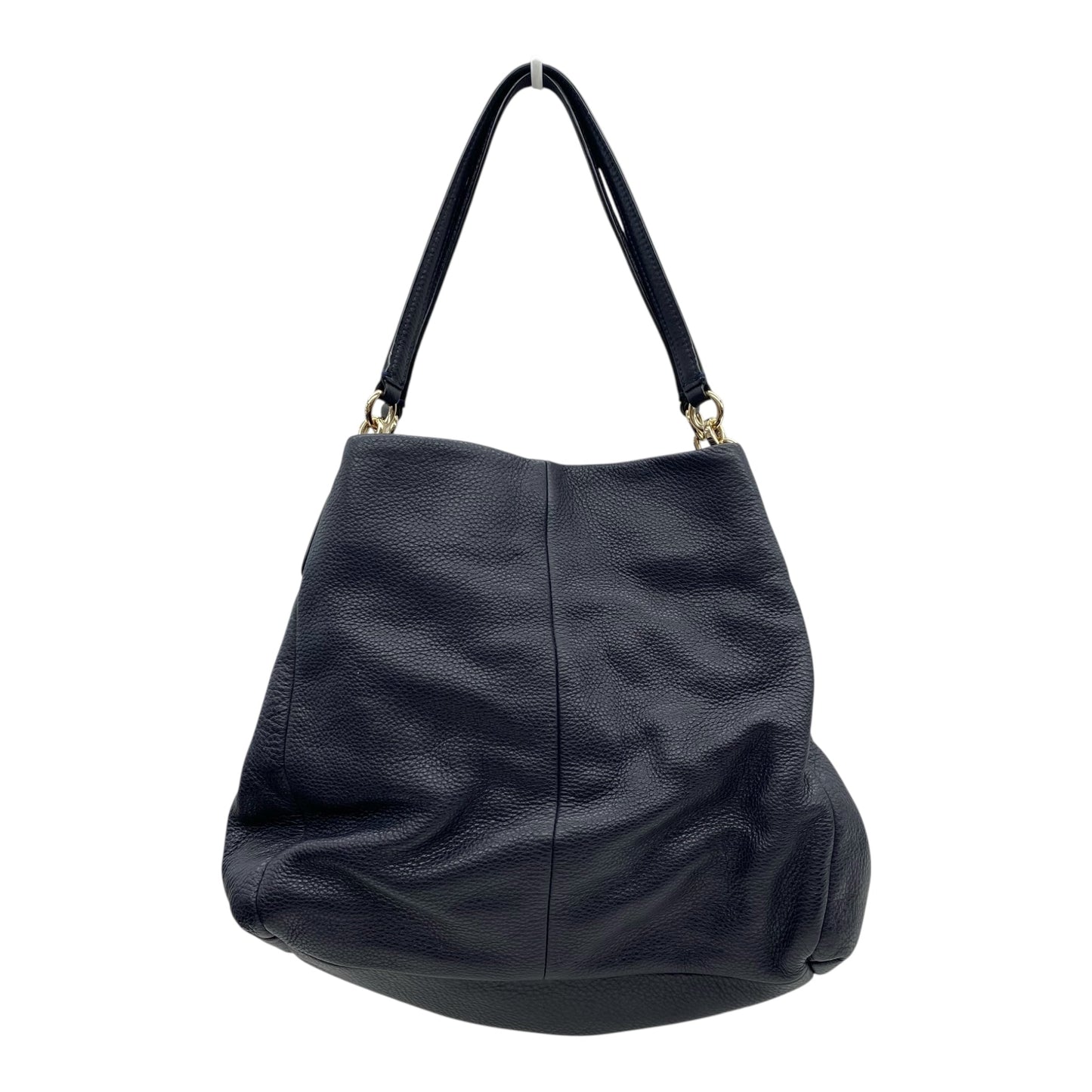 Handbag Designer By Coach In Navy, Size:Medium