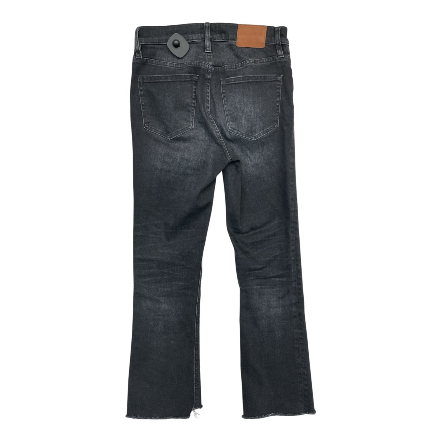 Jeans Boot Cut By J. Crew In Black Denim, Size:2