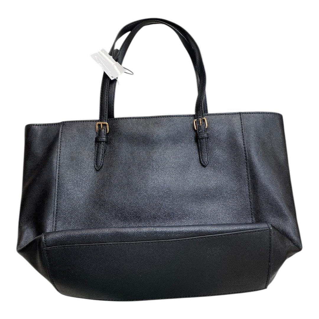 Handbag Designer By Coach In Black, Size:Large