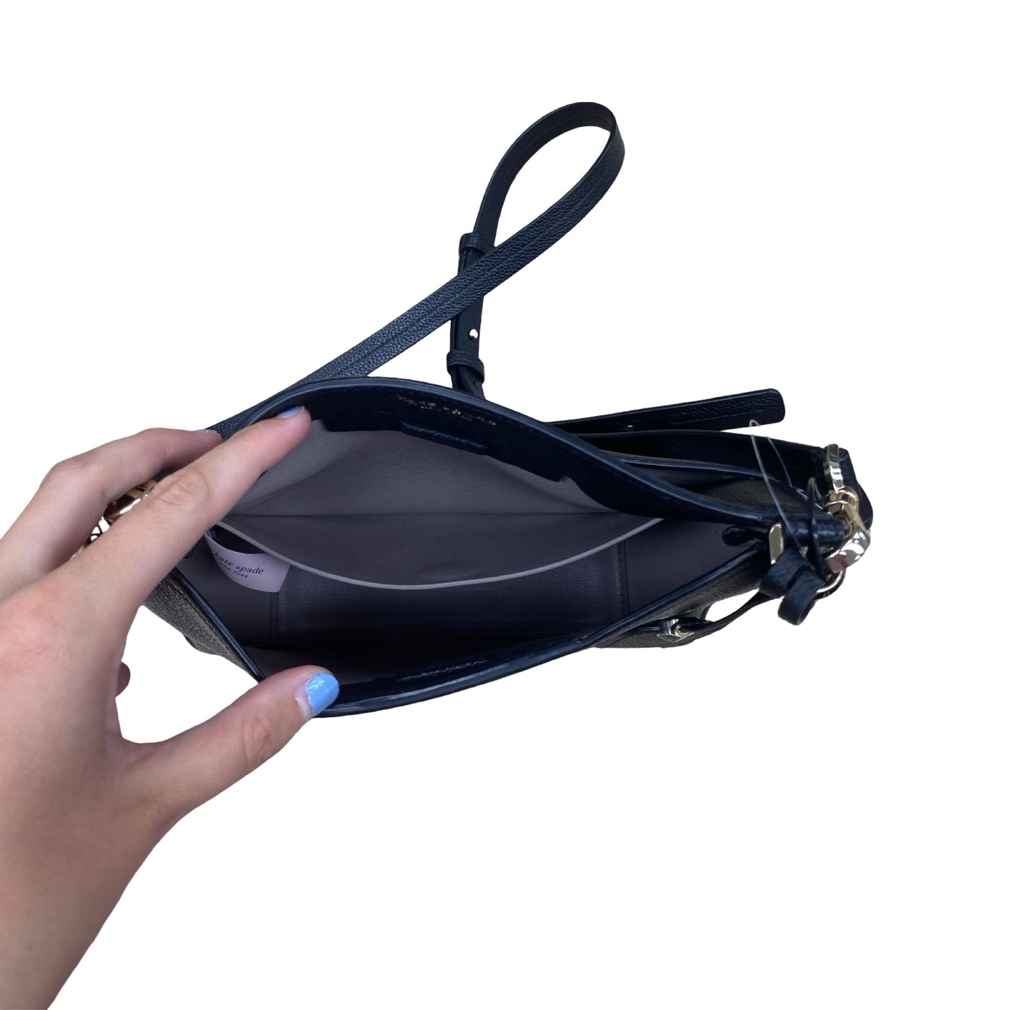 Handbag Designer By Kate Spade In Black, Size:Medium