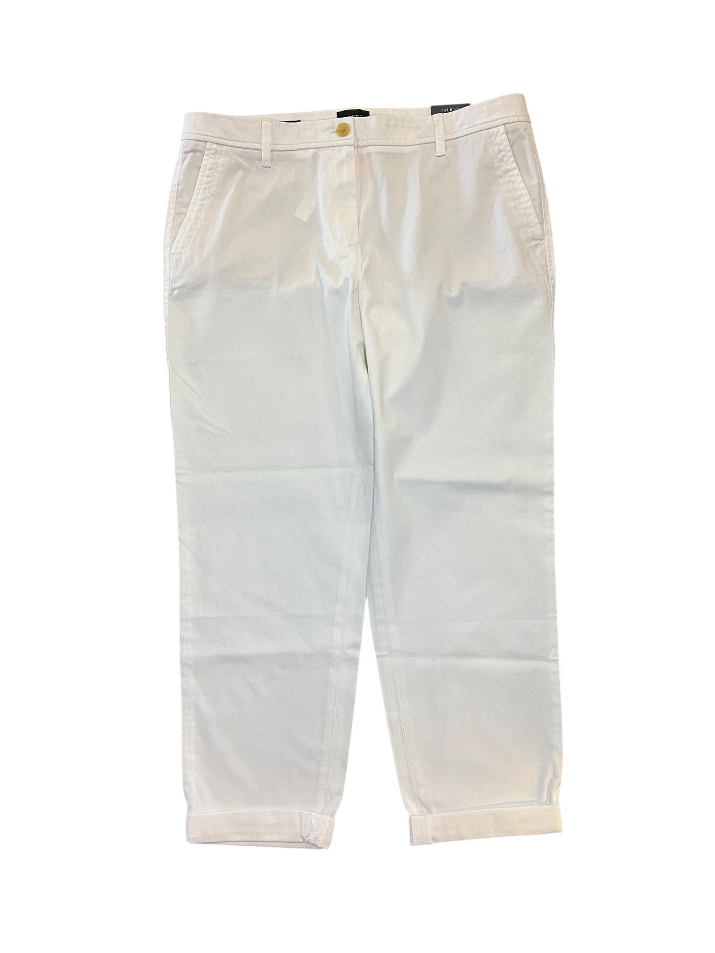 Pants Chinos & Khakis By Talbots In White, Size:M