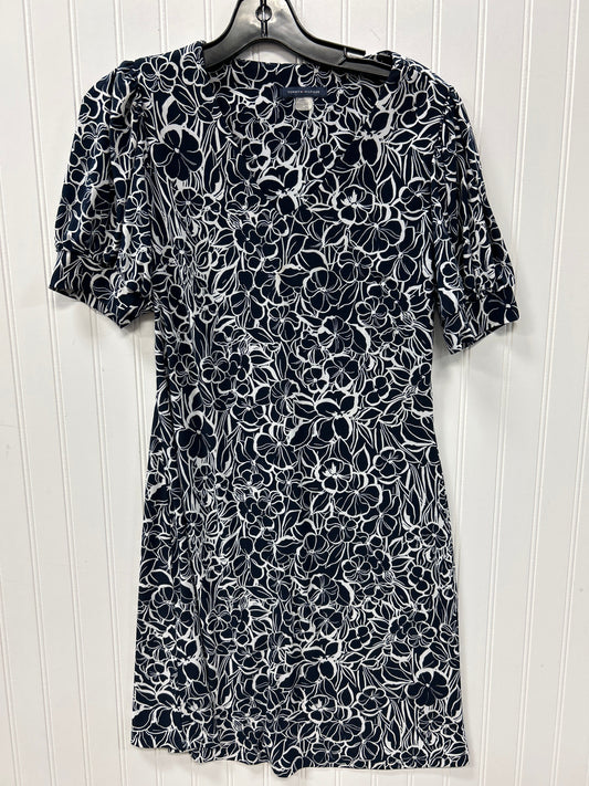 Dress Casual Midi By Tommy Hilfiger In Navy, Size:4