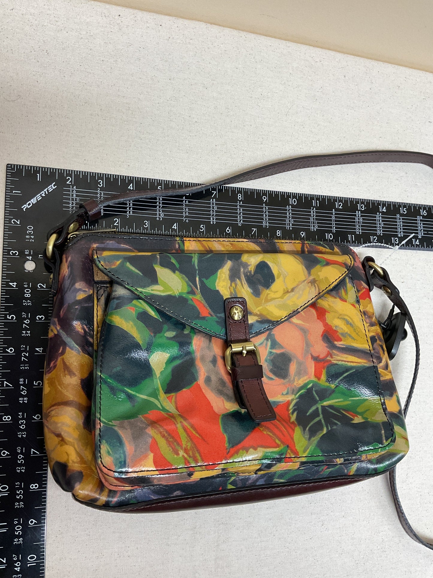 Crossbody Designer By Patricia Nash In Multi, Size:Medium