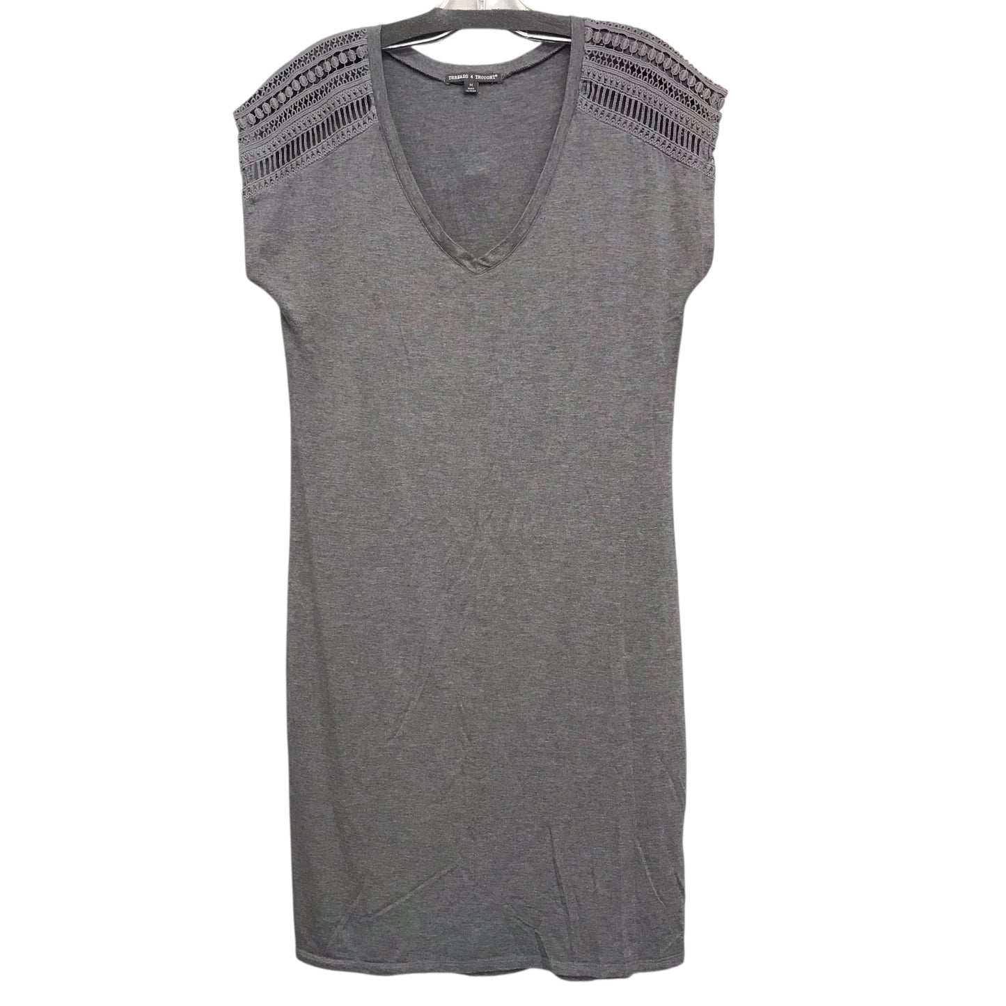 Dress Casual Midi By Threads 4 Thought In Grey, Size:M
