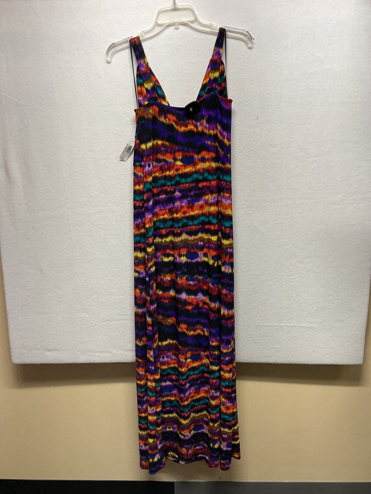 Dress Casual Maxi By New Directions In Multi, Size:M