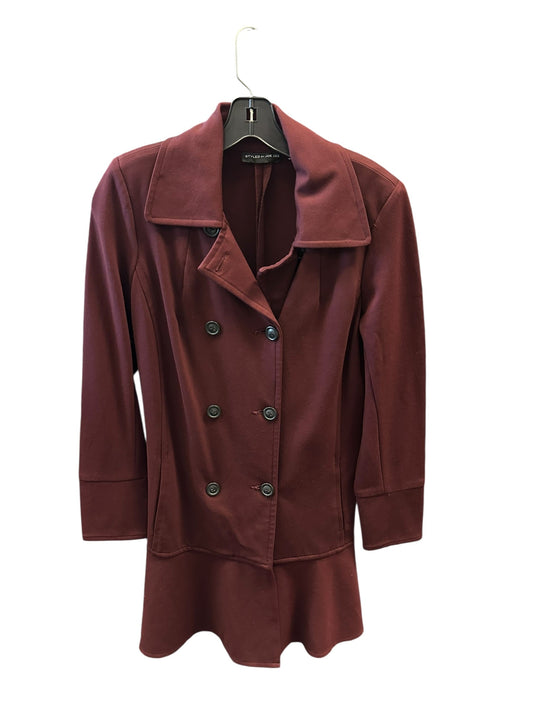 Coat Other By Clothes Mentor In Maroon, Size:6