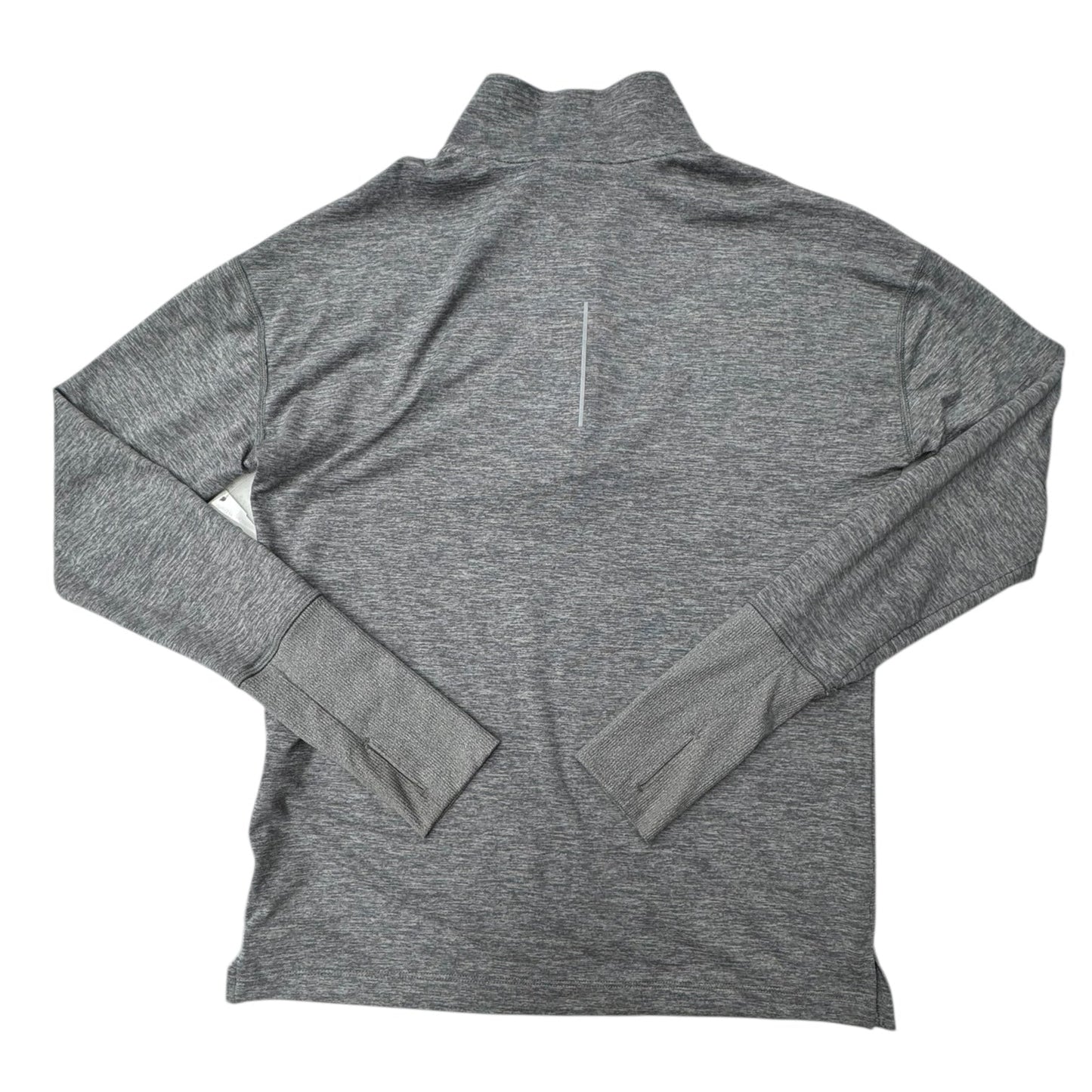Athletic Sweatshirt Collar By Nike Apparel In Grey, Size:Xs