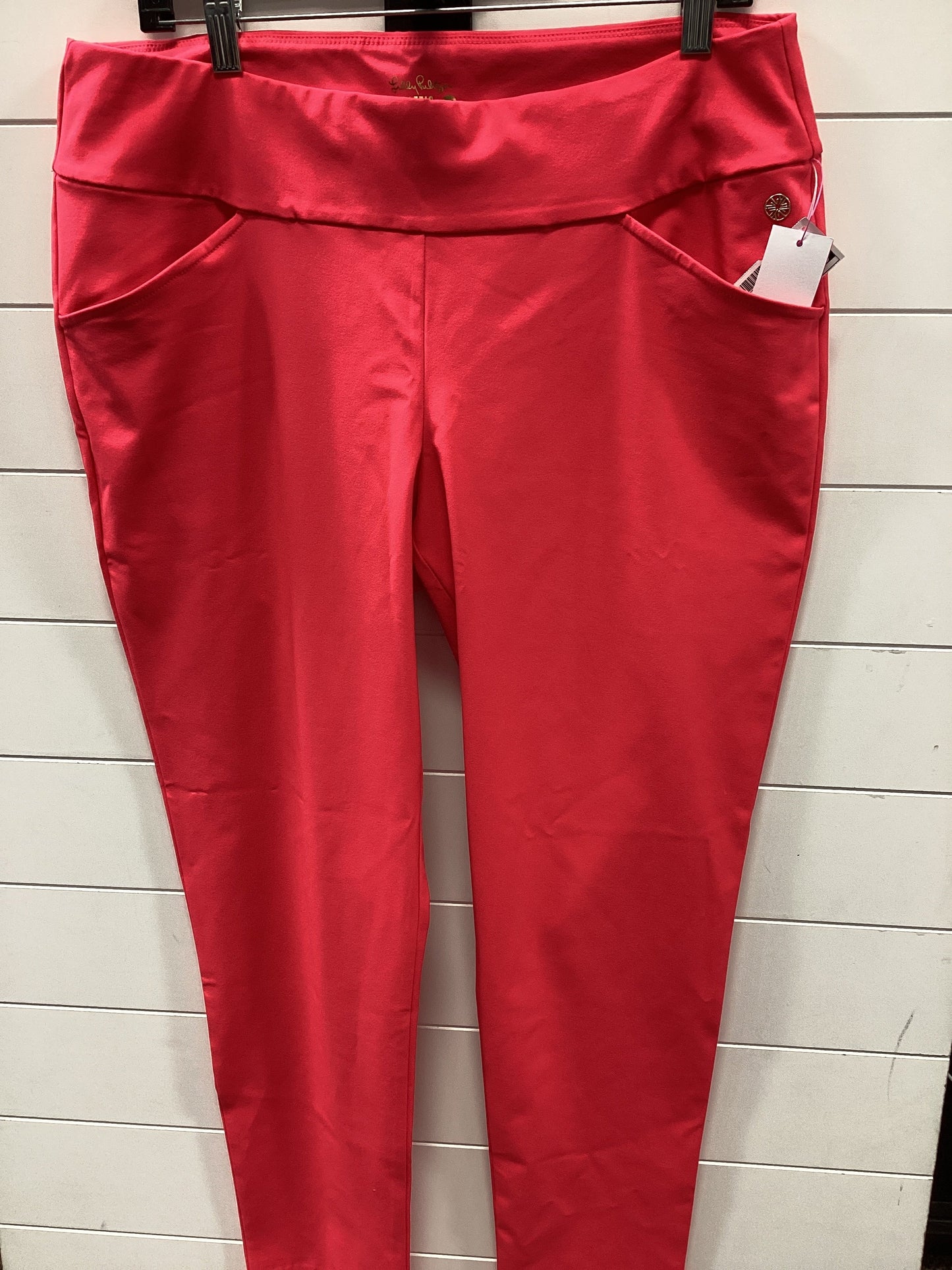 Pants Designer By Lilly Pulitzer In Pink, Size:14