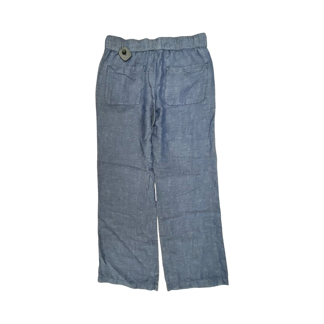 Pants Linen By Ann Taylor In Blue, Size:2