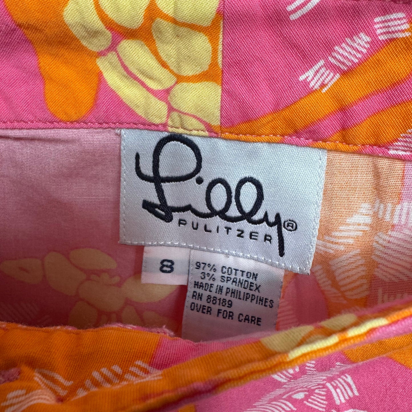 Vintage Capri Pants Designer By Lilly Pulitzer In Animal Print, Size: 8