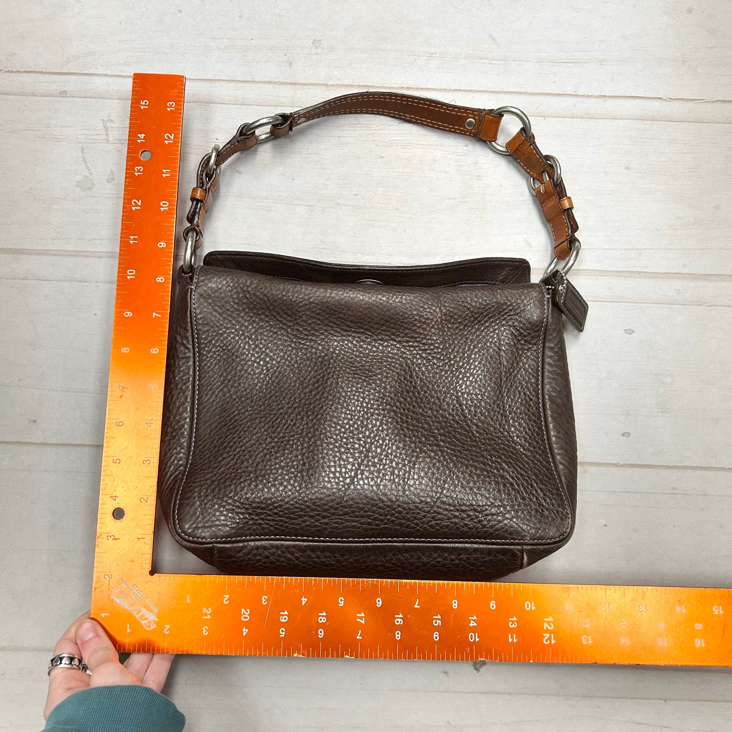 Handbag Designer By Coach, Size: Small