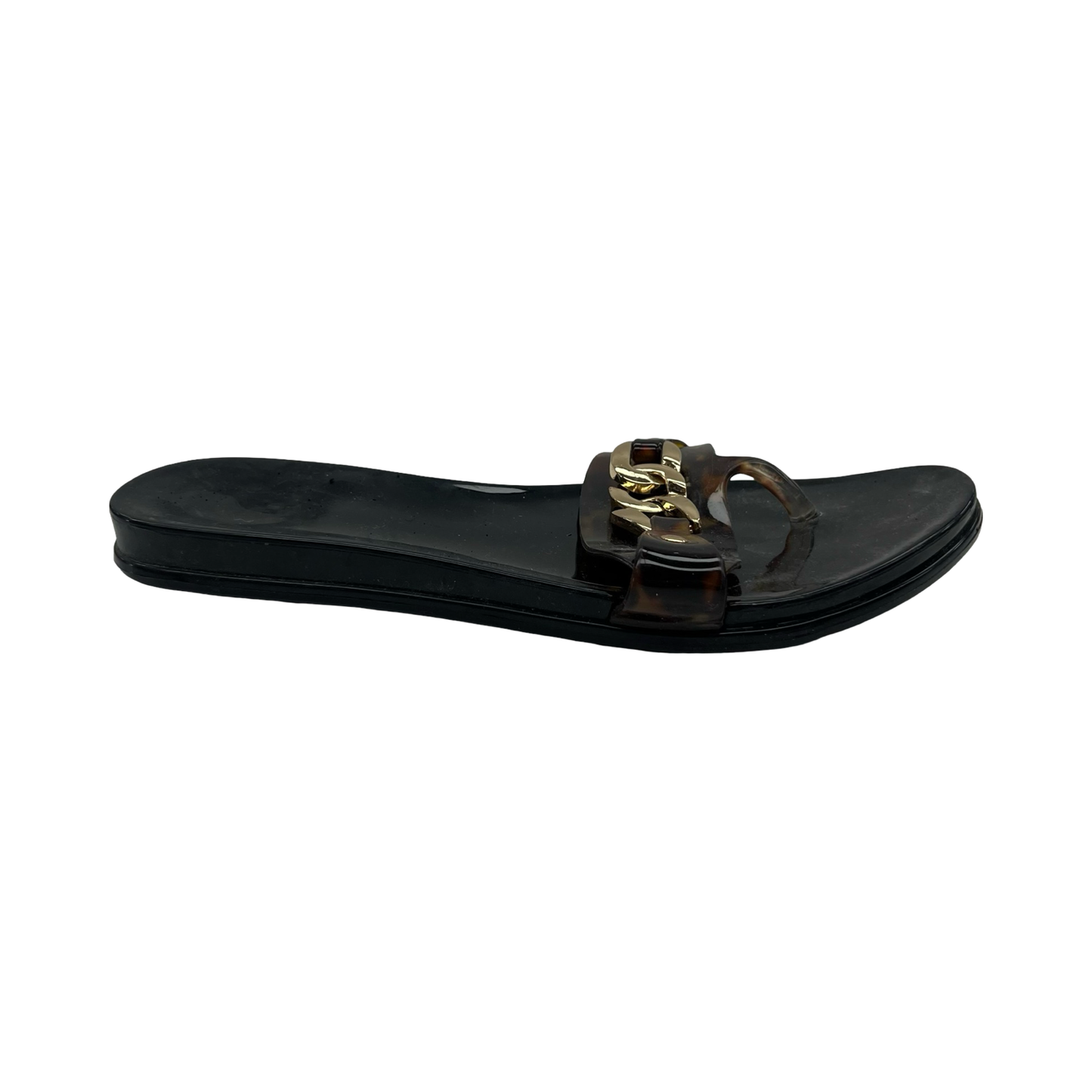 Sandals Flats By Vince Camuto In Brown, Size:7