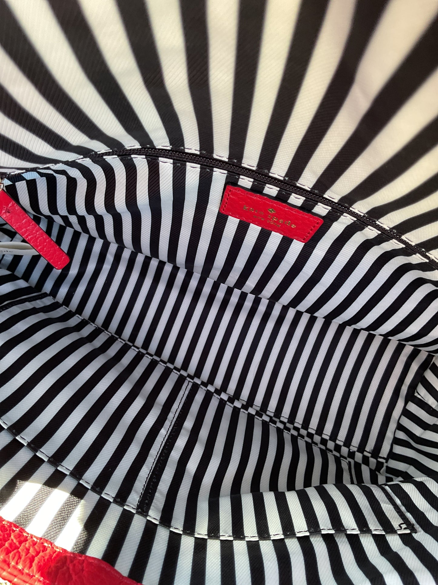 Handbag Designer By Kate Spade In Red, Size:Medium