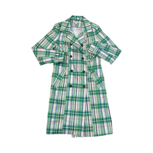 Jacket Windbreaker By On 34Th In Plaid Pattern, Size:M