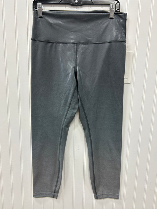 Athletic Leggings By Lululemon In Grey, Size:12
