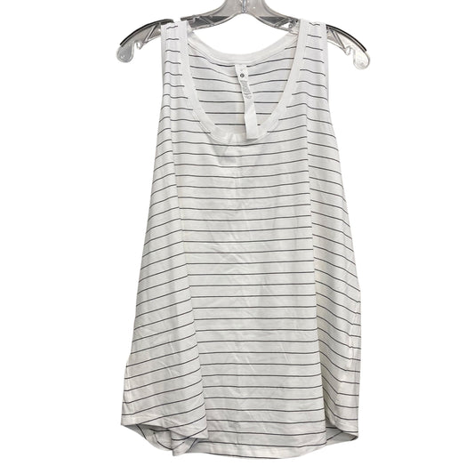 Athletic Tank Top By Lululemon In Striped Pattern, Size:2X