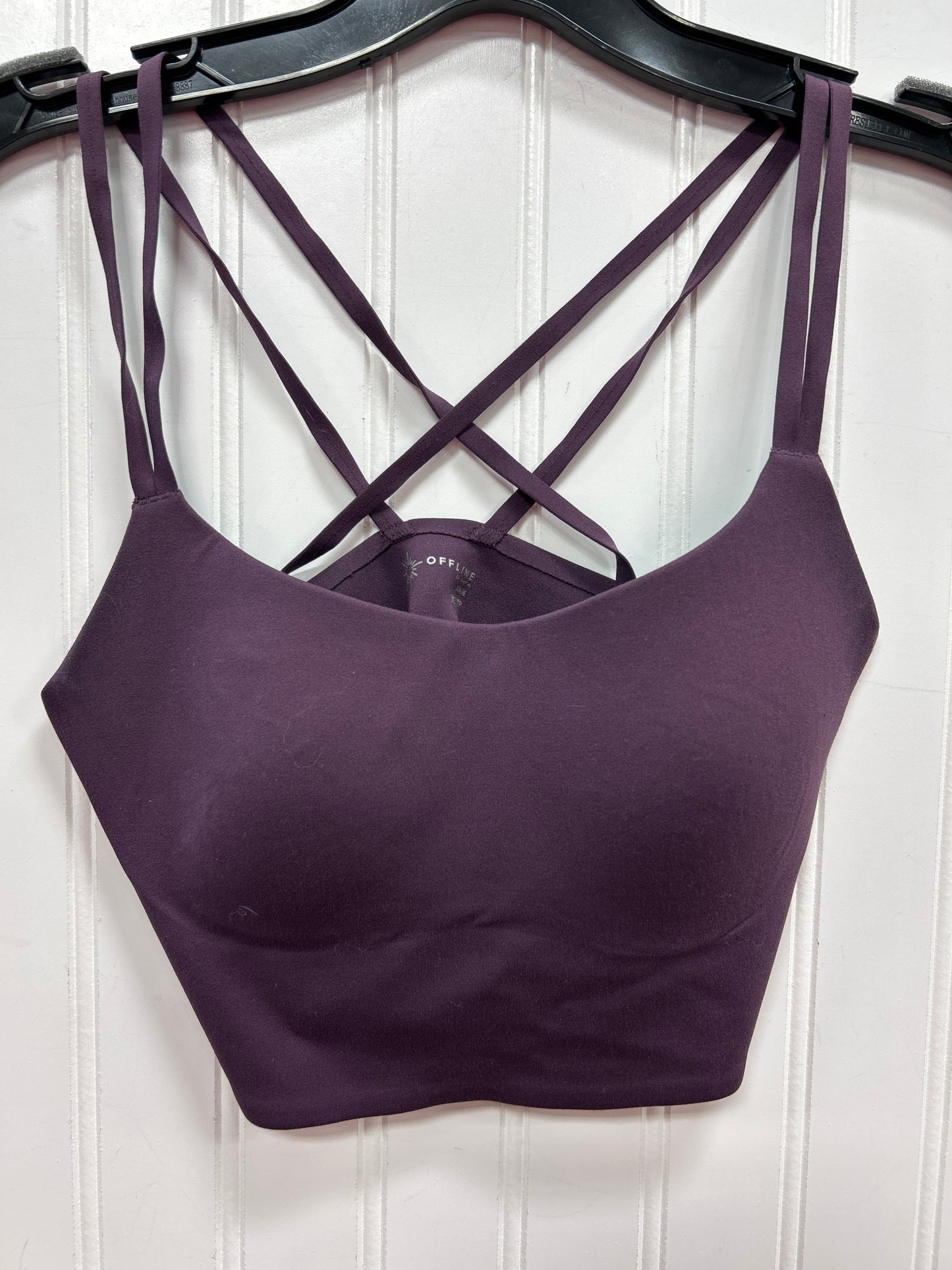 Athletic Bra By Aerie In Purple, Size:Xs