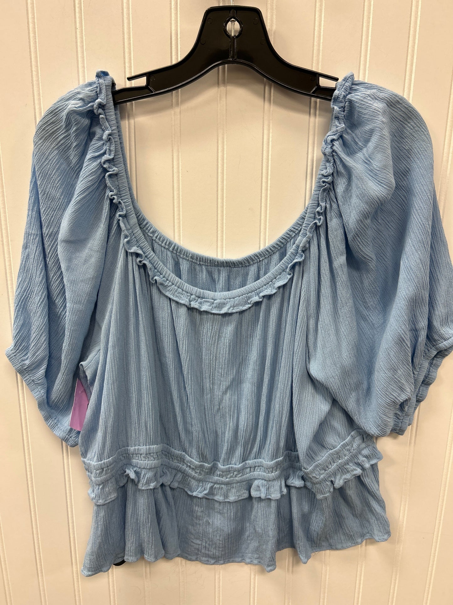 Top Ss By Arula In Blue, Size:1X