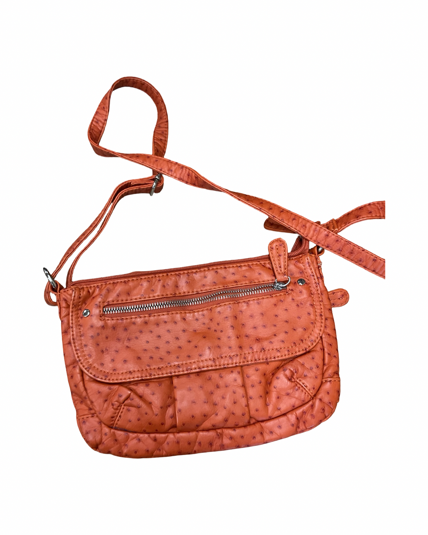 Crossbody By Clothes Mentor In Orange, Size:Small