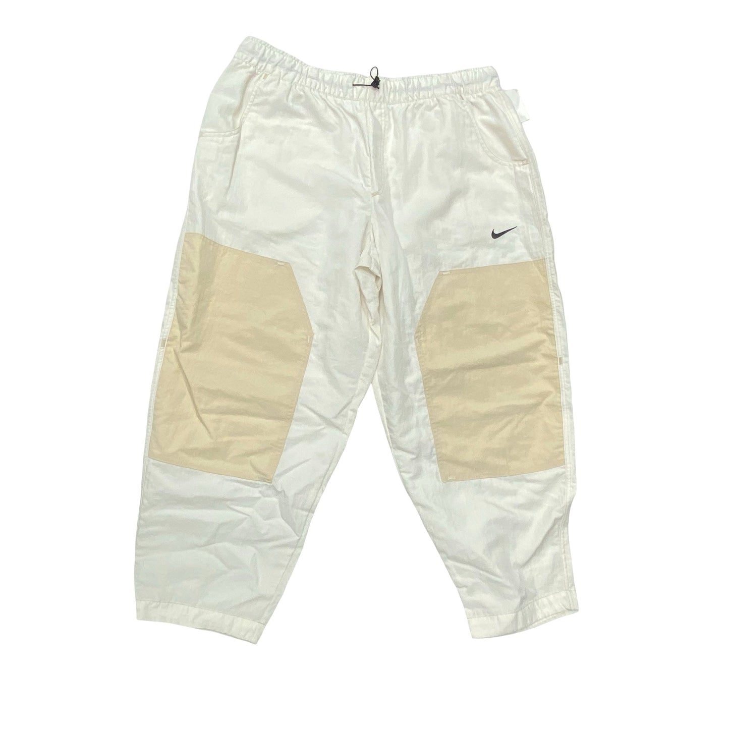 Athletic Pants By Nike In Cream & Tan, Size:Xl