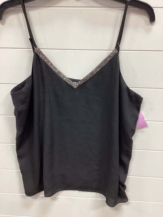 Top Sleeveless By Maurices In Black, Size:L