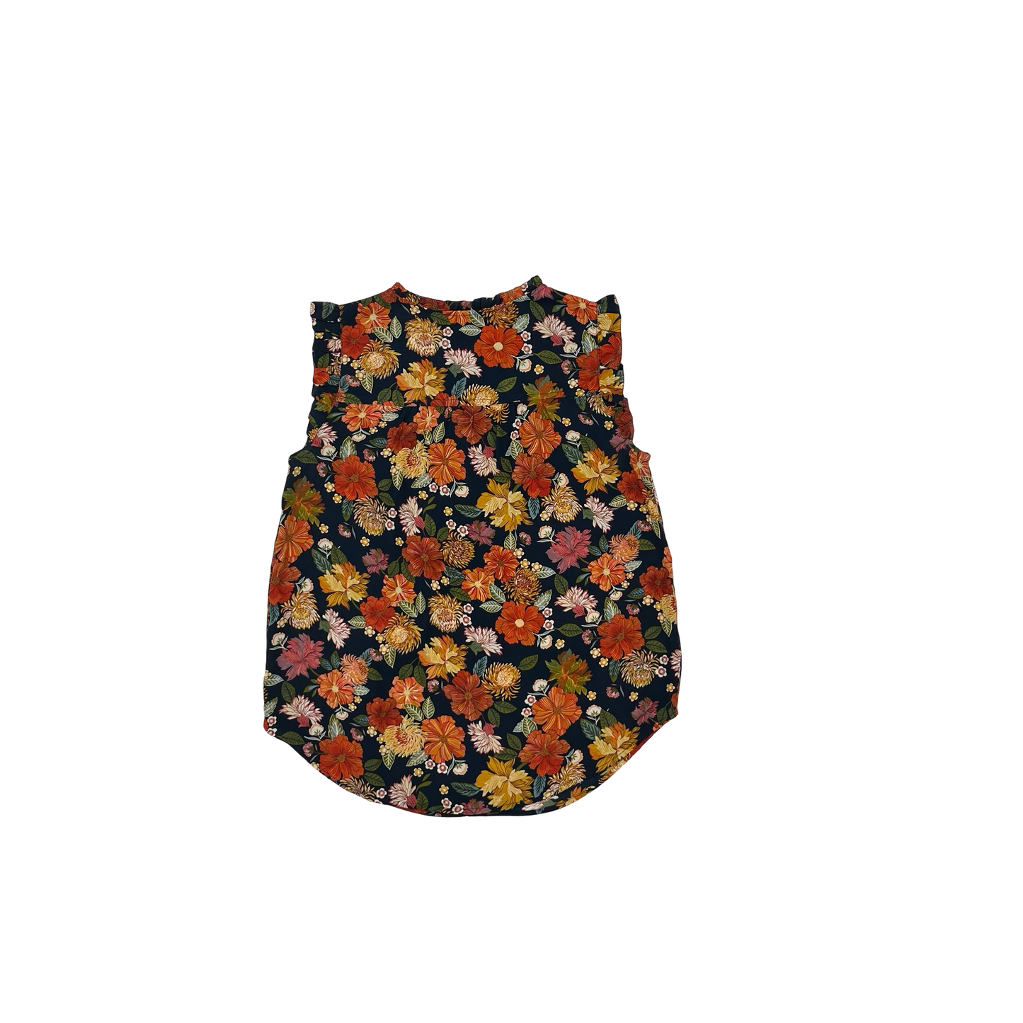 Blouse Ss By Loft In Floral Print, Size:S