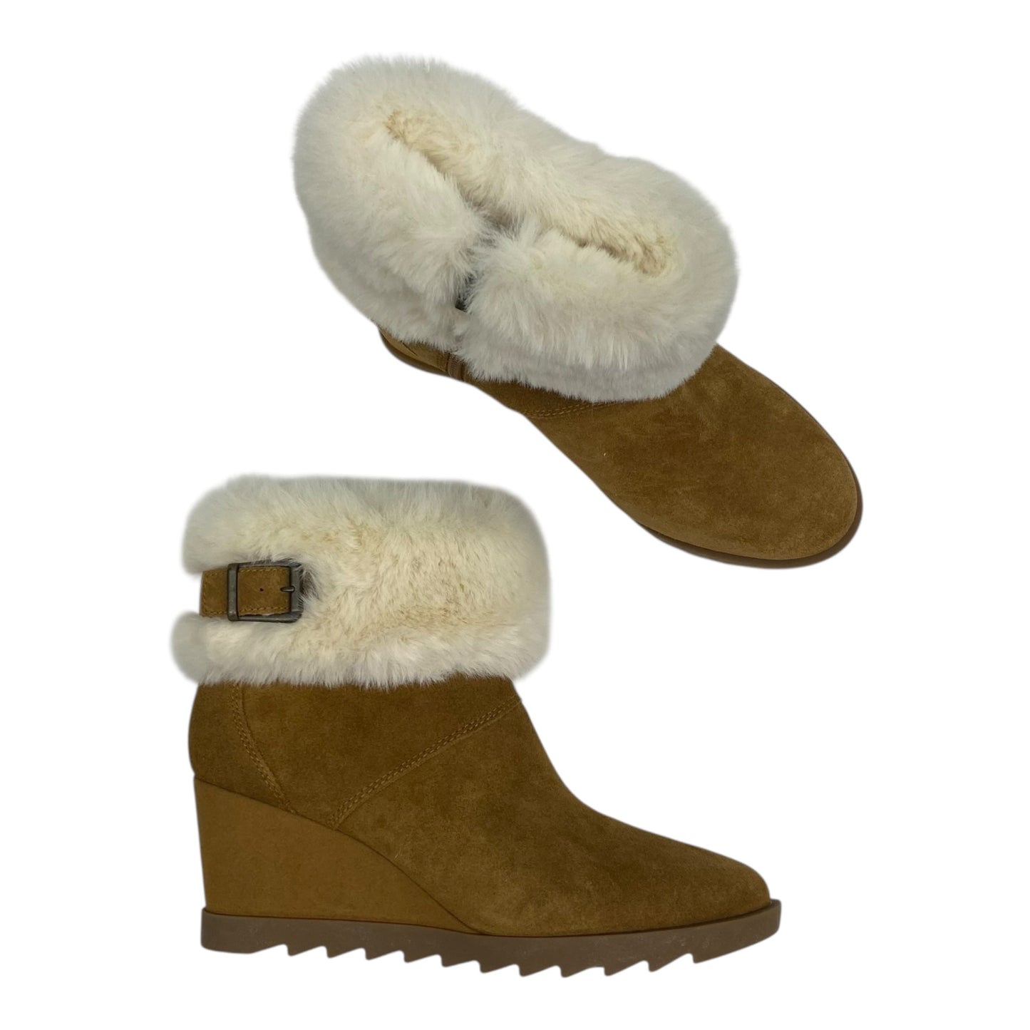 Boots Ankle Heels By Koolaburra By Ugg In Brown, Size:8