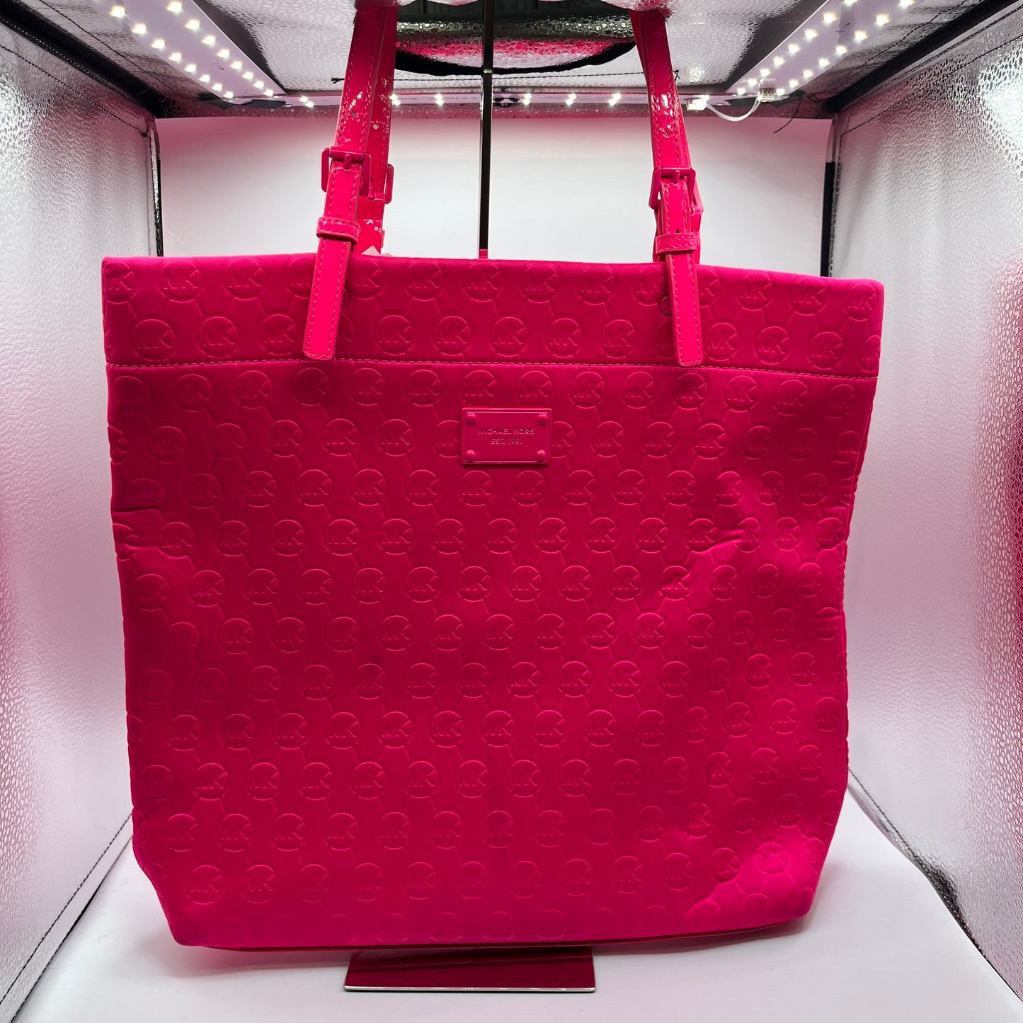 HANDBAG DESIGNER by MICHAEL KORS In PINK, Size: LARGE