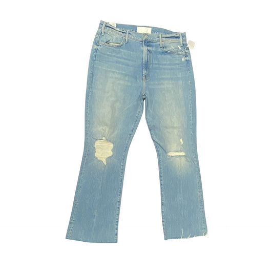 Jeans Boot Cut By Mother In Blue, Size:18